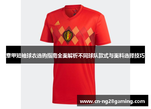 意甲短袖球衣选购指南全面解析不同球队款式与面料选择技巧